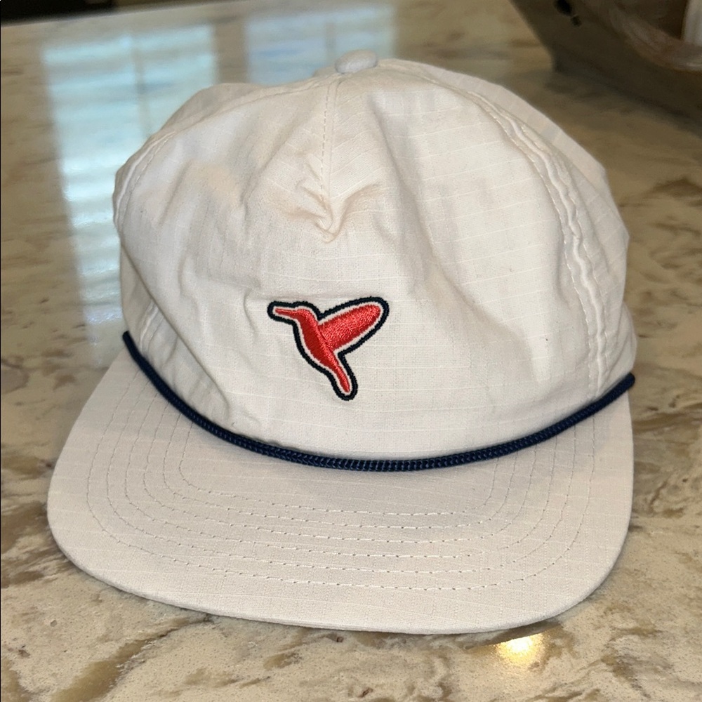 BIRDDOGS SNAPBACK HAT ROPE WHITE ADJUSTABLE